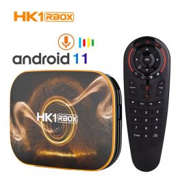 Box HK1 Box R1 TV Box Android 11 4GB RAM 32GB 64GB ROM 4K H.265 USB3.0 RK3318 Set Top Box