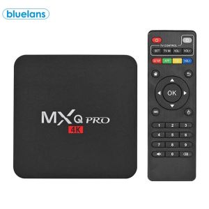 Box Home Audiovisuelle Settop Box Home 1 + 8 Go HD WiFi HDMI Smart TV Box Settop Media Player pour Android 7.1 OS HD Settop Box
