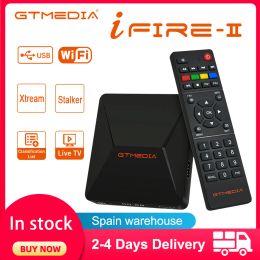 Box Hot Android TV Box Gtmedia Ifire2 1080p H.265 WiFi Set Topbox Multimedia Player Internet TV Receiver TV Box Schip van Spanje