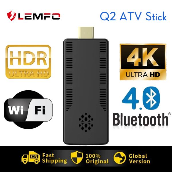 Box Lemfo ATV Android 10.0 Smart TV Stick Chipset H313 4K 8K WiFi6 2GB RAM 16GB ROM BT4.0 2023 ASSISTANT VOCLE PK H20 TOX3 BTV13 W2