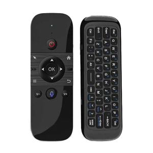 Box M8 Voice Remote Control Air Mouse 2.4g Mini Keyboard sans fil IR Learning Gyro Senting Lithium Battery pour Android TV Box X96