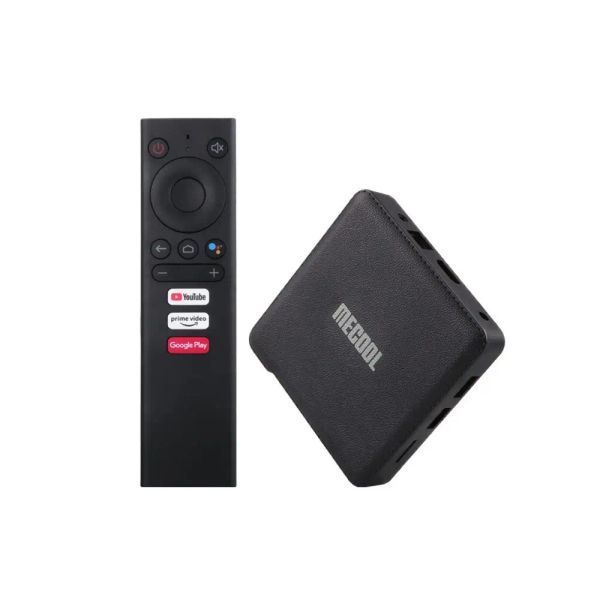 Box MECOol KM1 Smart TV Box Andriod 10.0 4 Go 64 Go Amlogic S905X3 Set Top Box Double WiFi 4K HD HDR