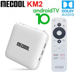 Box Mecool KM2 4K Android TV Box Amlogic S905X2 2GB DDR4 USB3.0 Spdif Ethernet WiFi Prime Video HDR 10 TVBox