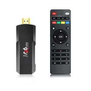 Box Mini TV Stick H313 4K Network Player Android Smart TV Box ATV HD Set Top Box Stick TV pour Google YouTube Eu Plug