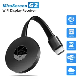 Box Miracast Android Dongle Mirascreen WiFi HDMICOMPATIBLE AIRPlay TV Stick Wireless Affichage Receiver 1080p Media Streamer Adaptateur