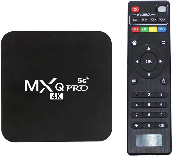 Box MXQ PRO Android 8,1 TV Box RK3229 S905W Chip 1GB 8GB Dispositivo de TV inteligente reproductor multimedia compatible con 2,4G WiFi TX6 TX3