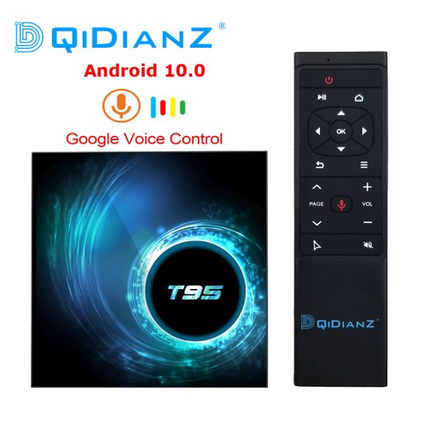 Box New Android 10.0 T95 Smart TV Box 4GB 32GB 64GB Allwinner H616 Quad Core 1080p H.265 4K Media Player 2GB 16 GB Set Top Box