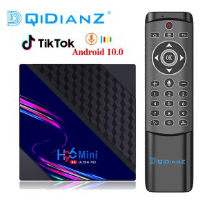 Box RK3228A H96 Mini V8 Smart TV Box Android 10 2GB RAM 16GB Ondersteuning 1080p 4K Google Play H96Mini Media Player Set Top