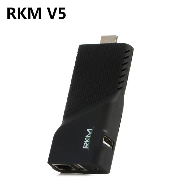 Box RKM V5 RK3288 Quad Core 2GB 16GB Android TV Box 2.4G/5GHz Wifi H.265 Bluetooth 4.0 Smart Mini PC Soporte RJ45 4K HD TV Stick