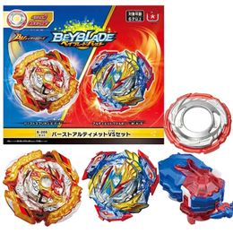 Box Set B205 Spriggan Ultimate Valkryrie BU Burst Spinning Top con lanzador personalizado Juguetes para niños 231229