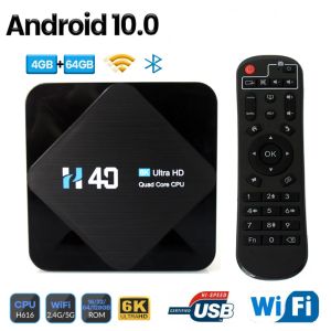Box Smart TV Box Android 10 4G 64GB 32GB 4K H.265 Media Player 3D Android TV Box WiFi Smart TV Set Topbox Bluetooth 4.0