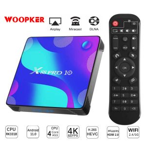 Box Smart TV Box Android 11 4G 128G 2.4G 5.8G Dual WiFi 4K TV récepteur 16G32G 64G 3D Media Player Player Google YouTube Set Top Box