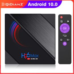Box Smart TV Box H96max H616 Android 10 CPU 6K Smart TV Box 2.4G 5G WiFi Prise en charge Miracast DLNA H96 MAX H616 Set Top Box