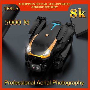 Tesla 8K Drone with 1080p Full HD Camera, Obstacle Avoidance System, and Long-Range 5000M Remote Control - HKD230807
