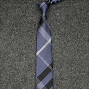 Boîte Cravates Designer Cravate En Soie Noir Bleu Jacquard Tissé À La Main pour Hommes De Mariage Décontracté Et Mode D'affaires