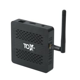 Box Tox3 TV Box Android 11.0 Amlogic S905X4 1000LAN 4G 32G TVBOX 2G 16G TOX3LITE BT 2T2R WIFI 2.4G 5G HD Media Player Set Top Box