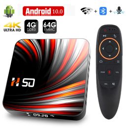 Box TV Box Z Androidm Android 10 4 Go 32 Go 64 Go 4K H.265 Odtwarzacz Multimedialny 3D Wideo 2.4g 5GHz WiFi Bluetooth Smart TV Box Dekod