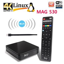 Box TVIP530 TV Box Linux Android Amlogic S905W Quad Core TVIP SBOX V.530 1080P USB WiFi Linux TV Box TVIP415 Set Top Box TVIP530