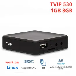 Box TVIP530 TVIP 530 BOX 1GB 8GB AMLOGIC S905W Quad Core TV Box TVIP SBOX V.530 3840X2160 4K sur Linux TVIP V530
