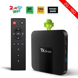 Box TX3 Mini Tuner Telewizyjny S905W TV Box TX3 2 + 16G HD ODTWARZACZ SIECIOWY BLUETOOTH 4K