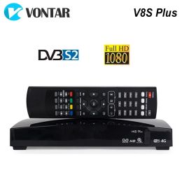 Box V Vontar OpenBox V8S plus 1080p HD DVBS2 Digital Satellite Receiver Prise en charge RT5370 USB WiFi YouTube DVB S2 Set Top Box
