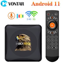 Box Vontar Hk1 Rbox R1 Mini TV Box Android 11 4G 64GB Rockchip RK3318 1080p 4K Google Play YouTube HK1 Box Set Top Box Player
