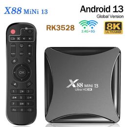 Box X88 Mini 13 Smart TV BOX Android 13.0 RK3528 8K HD 2.4G&5G Dual Wifi 2GB 16GB Set Top Box Media Player 4GB 32GB