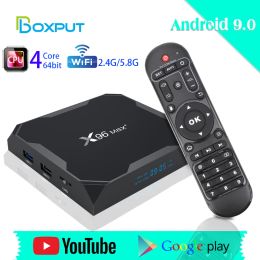 Box X96 Max Plus TV Smart Box Android 9.0 Amlogic S905X3 TVBOX 4GB 64GB 32GB Dual Wifi BT 1000M H.265 8K 24FPS Set Top Box X96Max