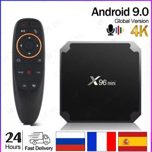 Box X96Mini NUEVO Android 9.0 X96 Mini Smart TV Box 2.4G Wifi 2G/16G Amlogic S905W Quad Core 1GB8GB SetTop Box Fast envío gratis