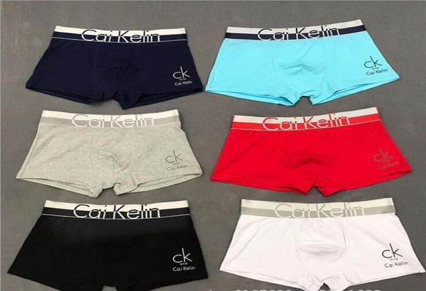 Boxer homme Boxer sous-vêtements pour homme mode Men039s caleçons pour homme culotte confortable décontracté Sexy Cueca Boxer Men6407293