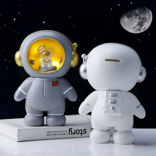 Boîtes astronaute argent boîte