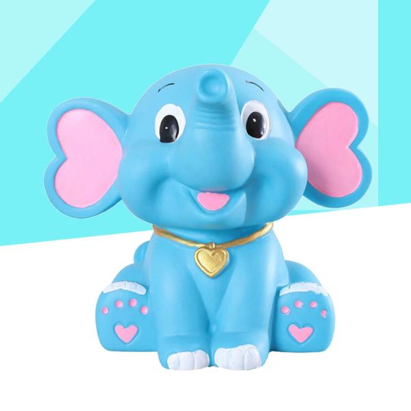 Boîtes bancs argent Piggy Coin Saving Pot Boîte Enfants Enfants Decorative Storage Cartoon Jar Cash Saver KeepSake Elephant Baby Change