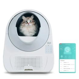 Dozen Catlink Automatische kat kattenbakvak ingesloten deodorant UV Sterilisatie Sandbox Zelfreactie Smart Cat Toilet 13l grote capaciteit