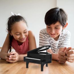 Boîtes Creative Children's Piano Piggy Bank (Black) for Kids Figurine Money Pot décorer mignon joli plastique