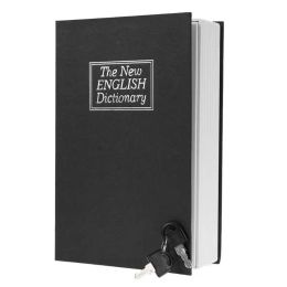 Boîtes Dictionnaire mini livre sûr Sécurité Key Locker Money Secret Secret Key Key Boîte sûre Boîte de rangement de monnai