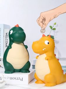 Cajas Hucha De Dinosaurio A Prueba De Fallas, Gran Decoración, Hucha, Regalo De Cumpleaños para Niños, Regalo De Vacaciones