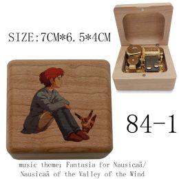 Boîtes Fantasia pour Nausicaa Anime Nausicaa of the Valley of the Wind Musical Box Wind Up Music Box Gift for New Year Christmas Gift