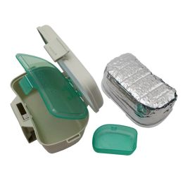 Boîtes Boîte à appâts isolée pour la pêche, boîte de taille isolée en plastique portable, isolation de la boîte à appâts pour vers rouges japonais à la taille.