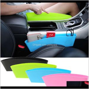 Dozen Huishoudelijke Organisatie Home Tuin Auto Seat Console Side Gap Filler Organizer Opbergdoos Bakken Tas Pockethouder 4 Kleuren WX9-292