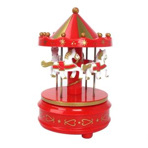 Boîtes à musique, jouet pour enfant, carrousel, boîte à musique Merrygoround, cadeau de noël, de mariage, d'anniversaire