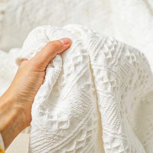 Boîtes nordics coton canapé-cindre couvertures