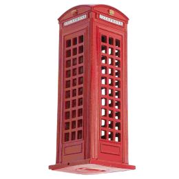 Dozen pilaar doos telefoon piggy bank london phone booth verander bank post geld pot rode opslag geldkist