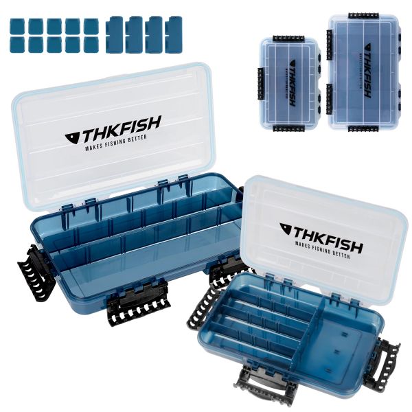 Boîtes Thkfish 1PC Boîte de pêche à la pêche 3600 3700 Noslip Design Imperproofing Floating Adjuting Gear Gear Box Box Box Box Organisateur