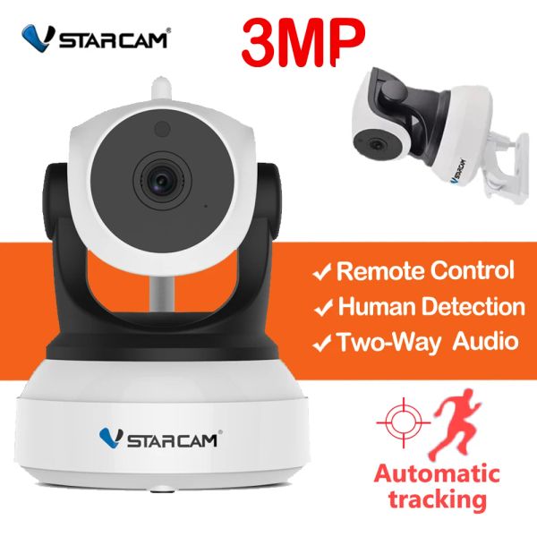 Boîtes Vstarcam C24s Hd 2mp 3mp Wifi caméra Ip Eye4 Web Cam Ptz 1080p caméra de vidéosurveillance Wi Fi carte Sd Ipcam Pet Vision nocturne sans fil P2p