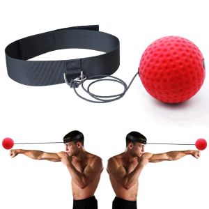 Boxing boxing magic ball réflexe Speed Training avec bandeau boxe punching balles Hand Eye Coordination Fitness Martial Arts Supplies