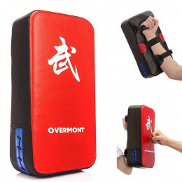 Boksfitness taekwondo kick pad 1 bokszak boksmat zandzak pu lederen trainingsapparatuur muay thai voet doel strike schild