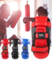 Boxing Glove Kick Boxing Muay Thai Punching Pad Curved Strike Shield Outdoor Sports Mitten Practice Equipement 9821032