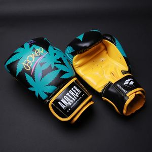 Gants de boxe 6 12 14 oz PU cuir Muay Thai Guantes De Boxeo Sanda combat gratuit MMA Kick Boxing gant d'entraînement pour hommes femmes enfants 240226