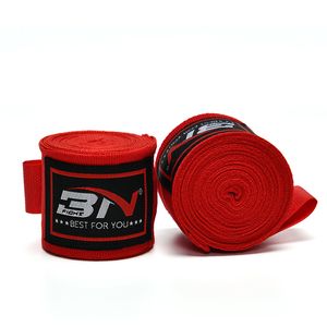 1 paar Boksen Hand Wraps Palm Bandages Pols Beschermen Vuist Ponsen Beschermende Gear voor Kickboxing Muay Thai Sanda Martial Arts Training