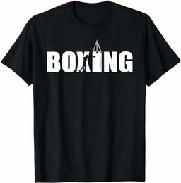 Boxe Lover Gym Boxer Kickboxing Kickboxer Enthousiaste T-shirt Style unisexe Chemises pour hommes Vêtements T-shirts T-shirt imprimé personnalisé L8GO #